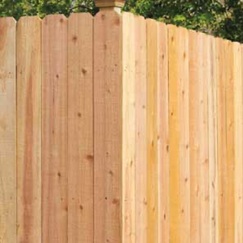 1x5.5x6 Japanese Cedar Picket DE The Ranch Construction Materials